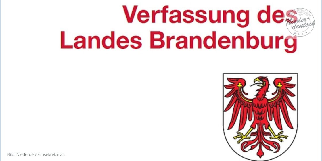 Brandenburg Verfassung Plattdeutsch